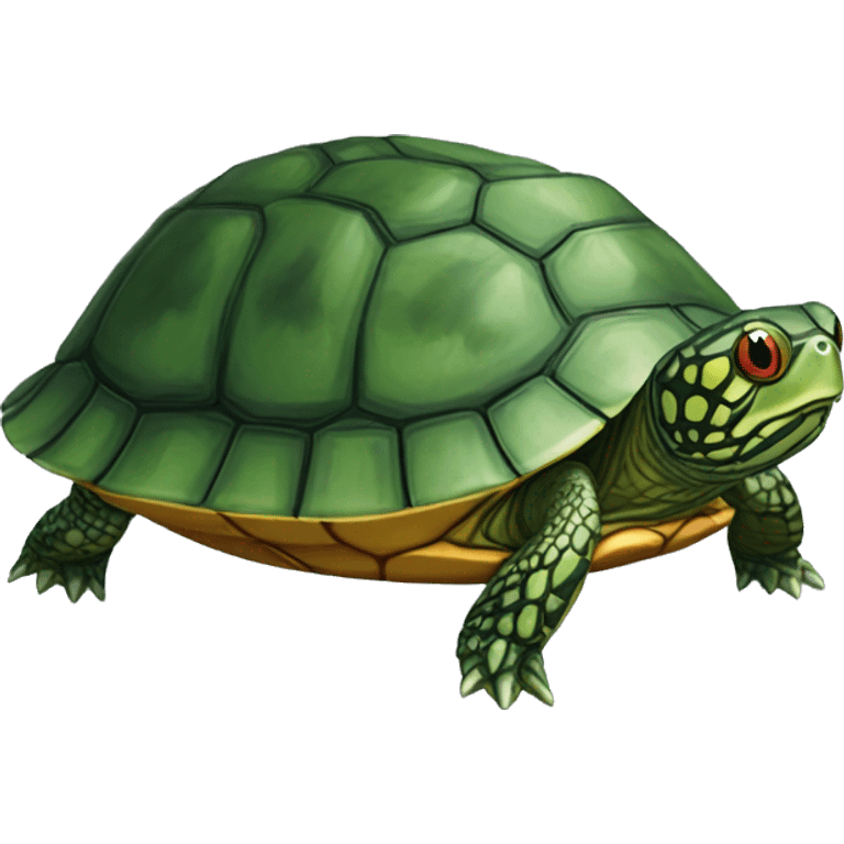 Red-Eared Slider turtle terrapin emoji