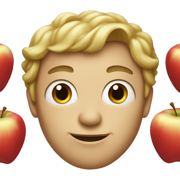 One apple  emoji