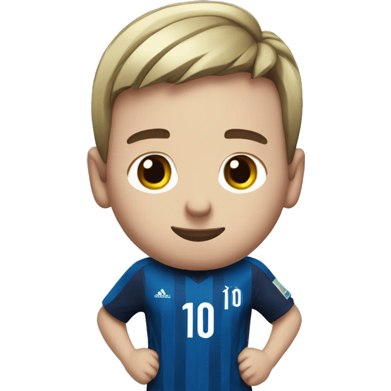 number 10 like in messi jersey emoji