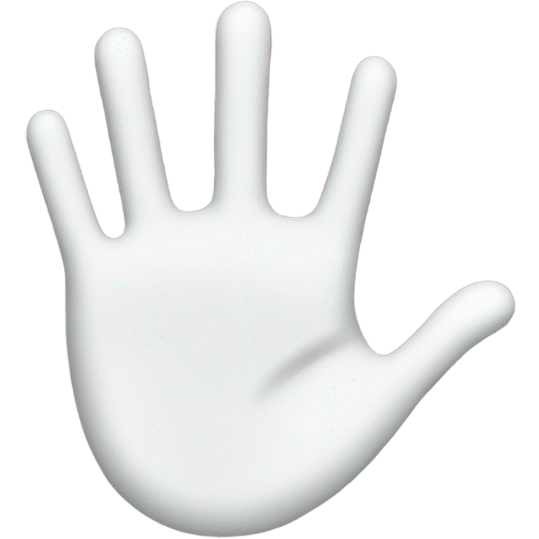 white grab hand cursor icon emoji