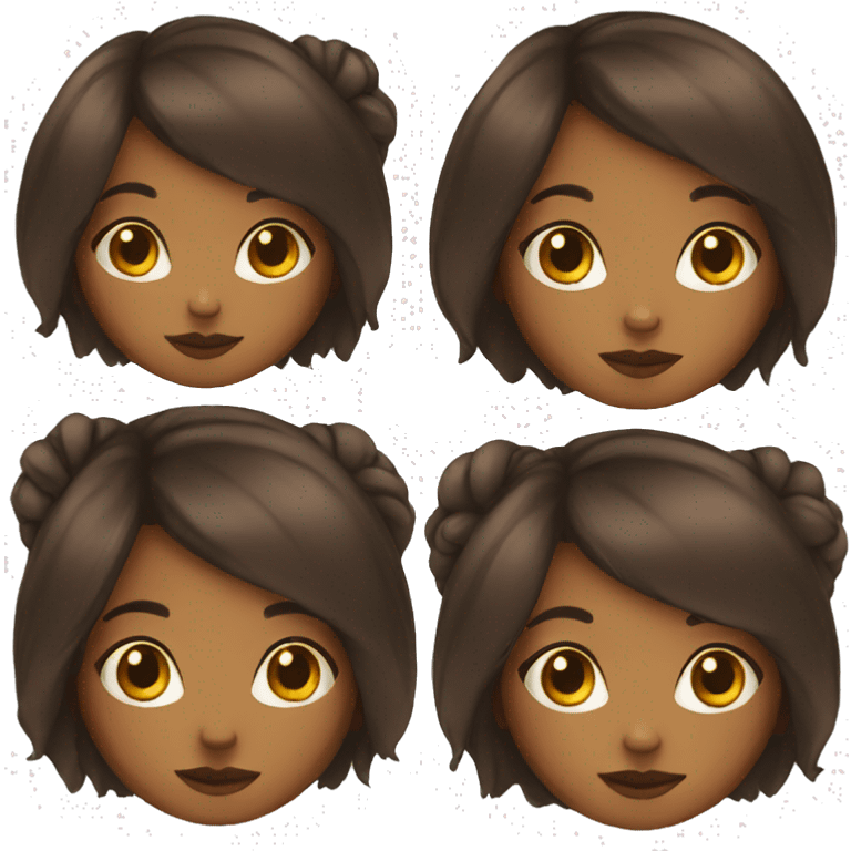 brown girl emoji