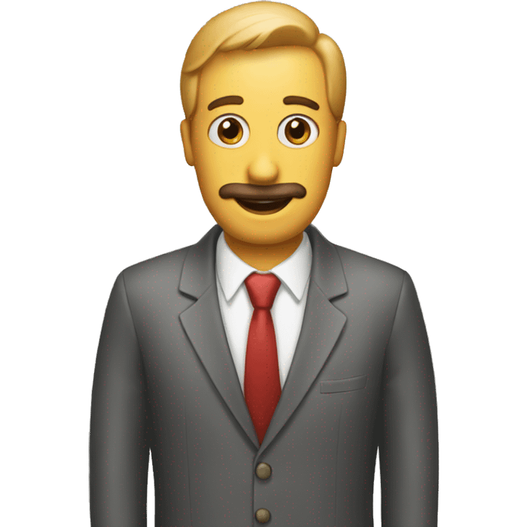 Business sausage  emoji