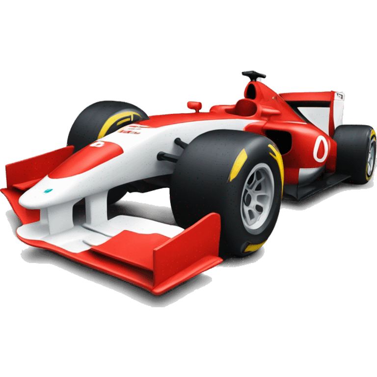 Formula one car red emoji