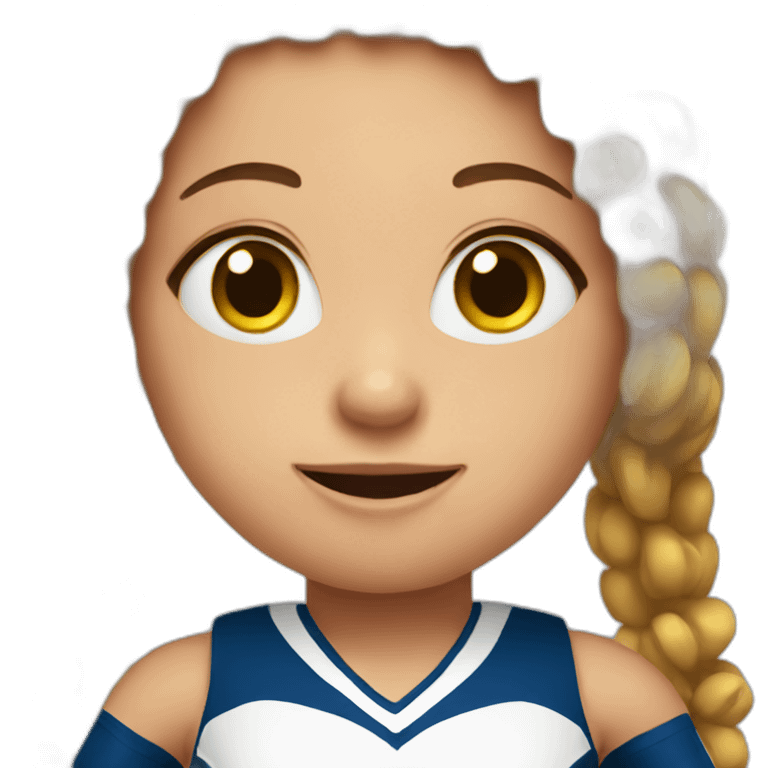 cheerleader emoji