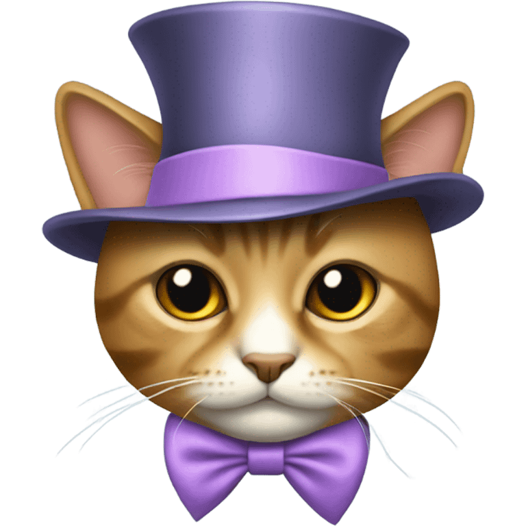 gato con traje elegante emoji