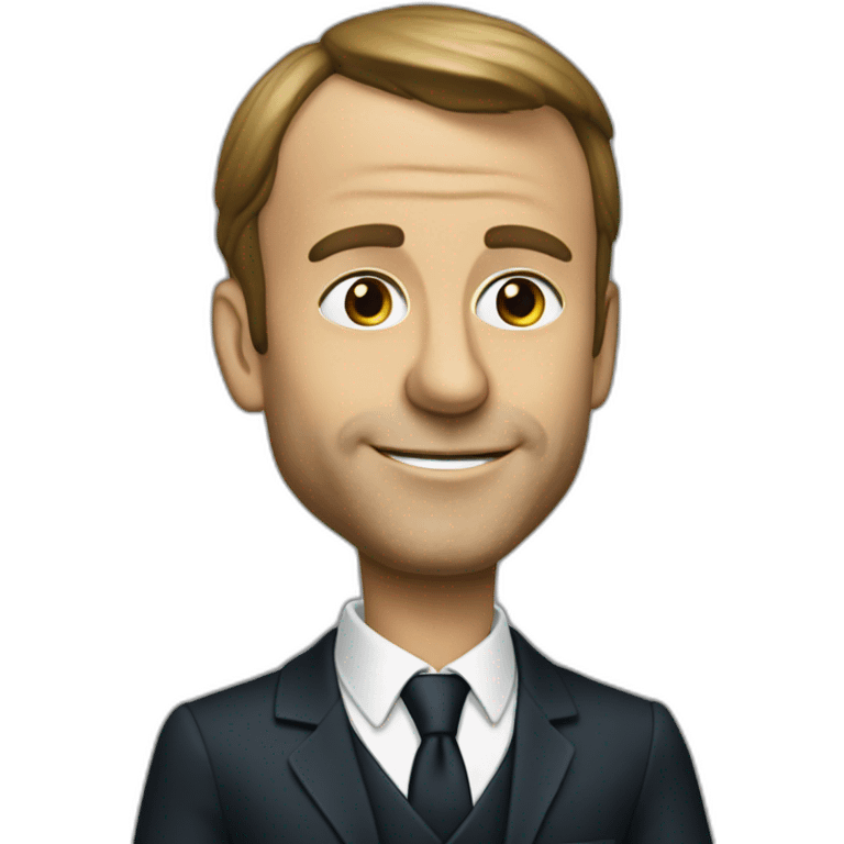 Macron bières  emoji