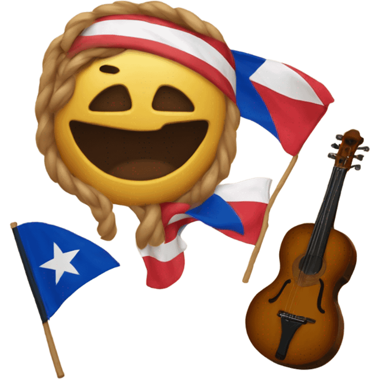 Puerto rico intruments emoji