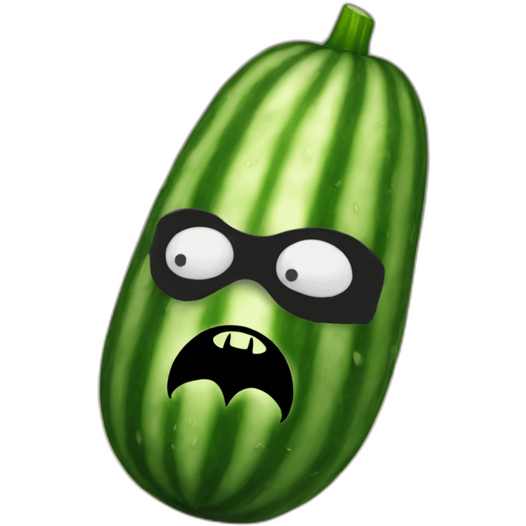 batman cucumber emoji