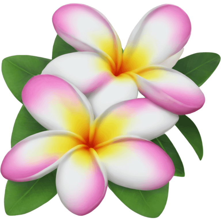 plumeria  emoji