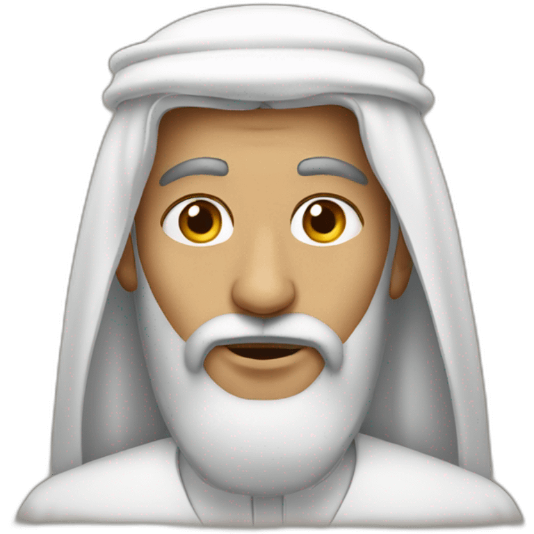 Religious Saudi man emoji