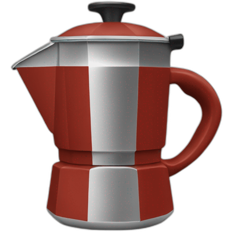 Moka pot red emoji