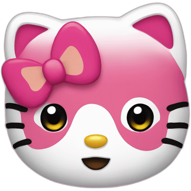 Hello kitty emoji