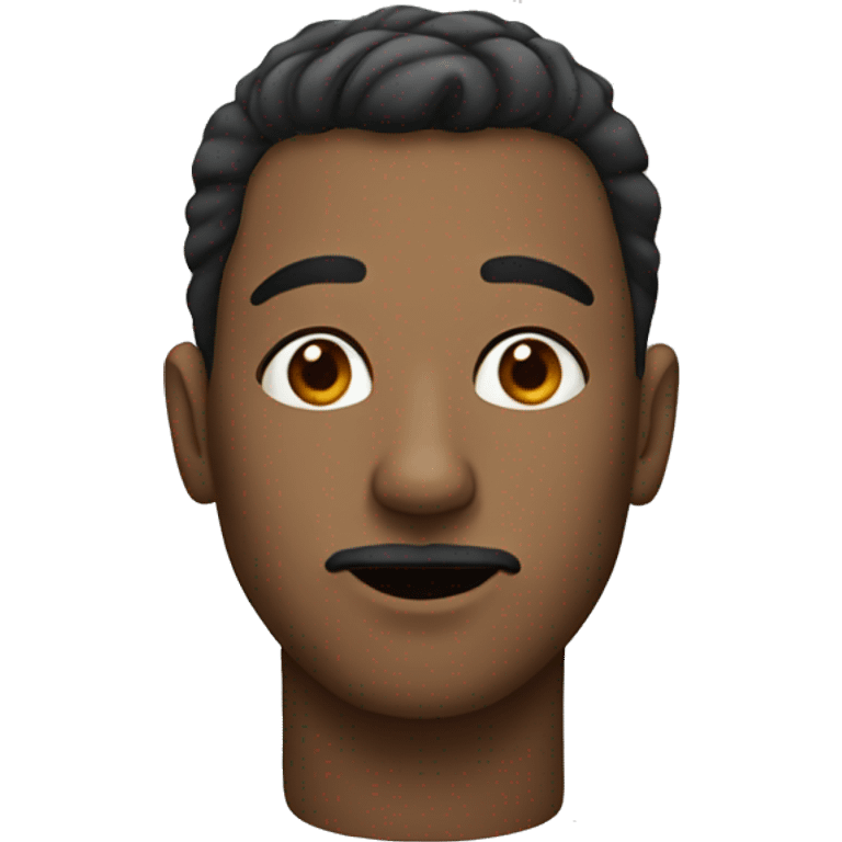 man with dog nose emoji