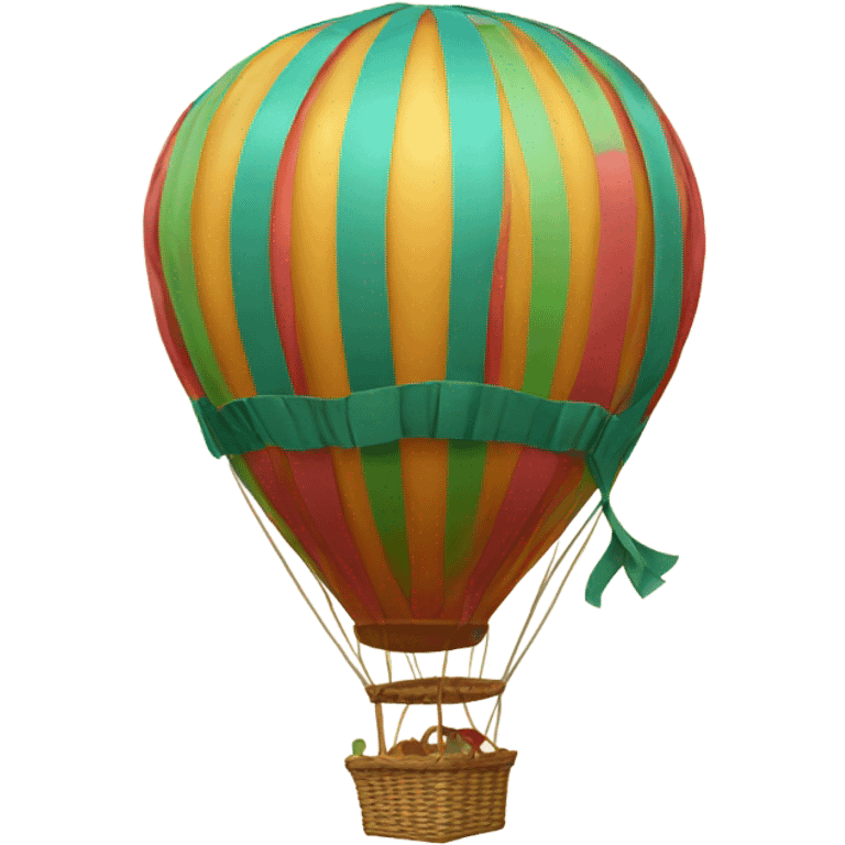 hot air balloon emoji