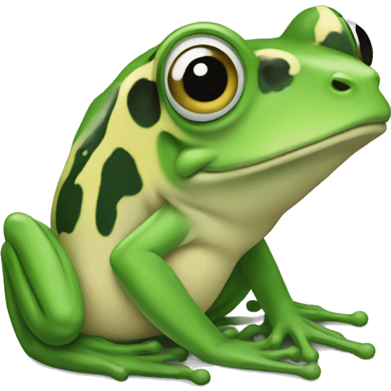 trans frog emoji