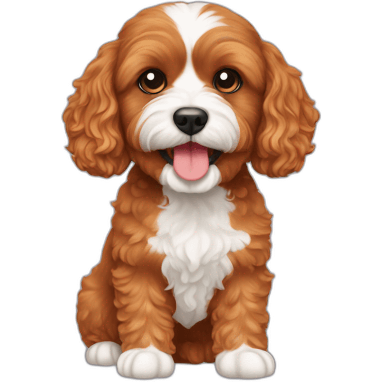 Ginger Cavoodle emoji