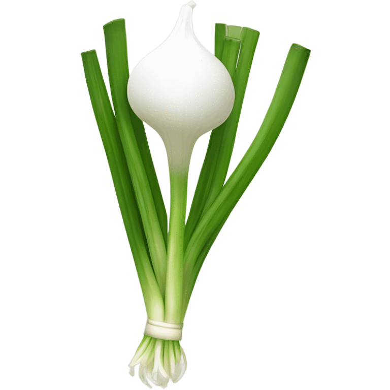 smiling spring onion emoji