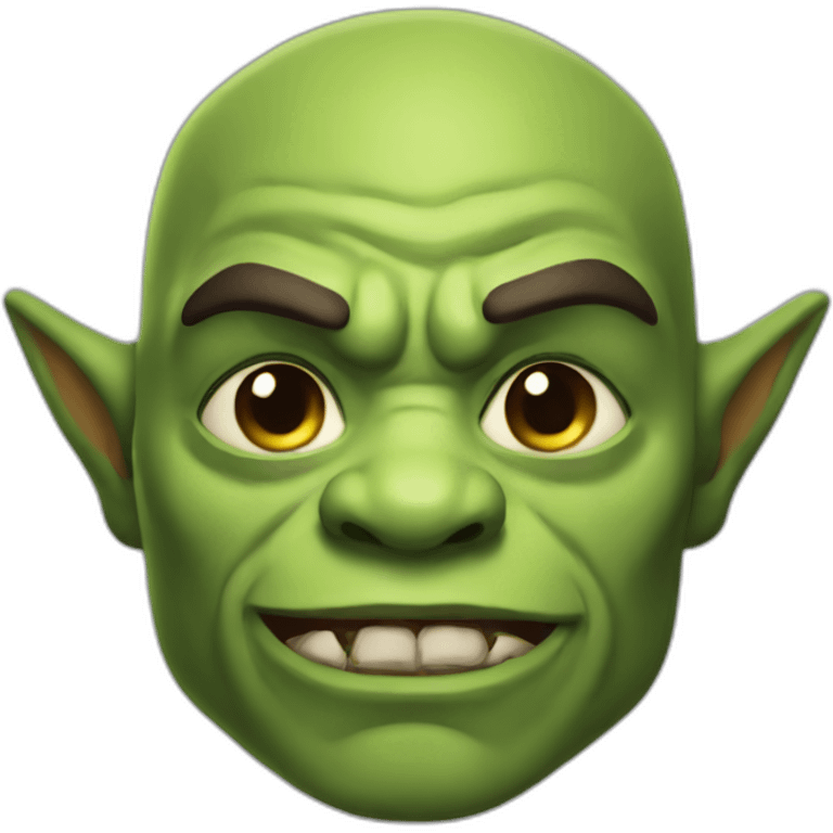 Cute orc emoji