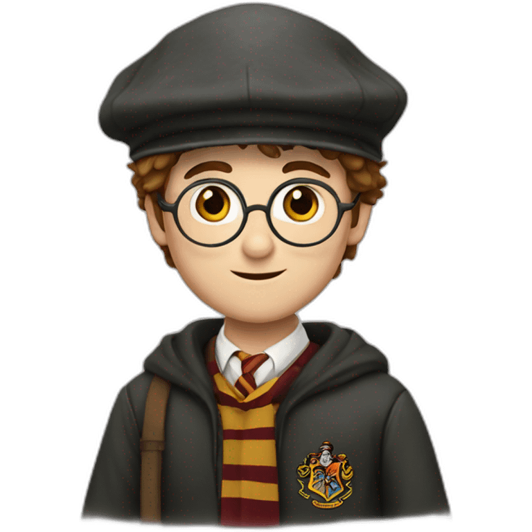 Harry Potter avec un beret basque emoji