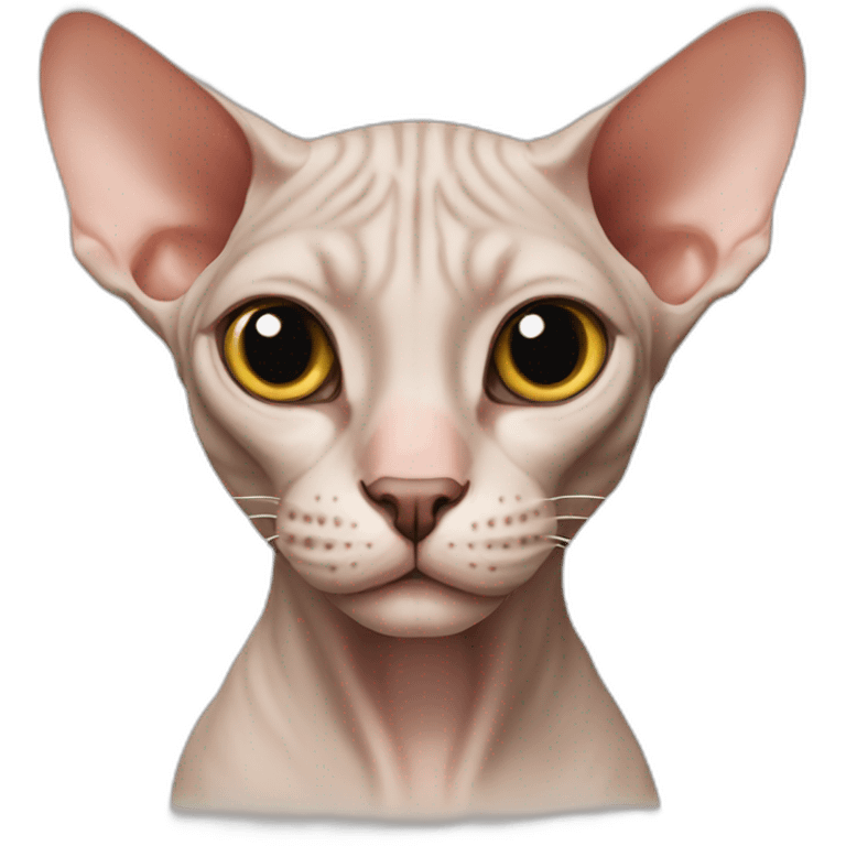 SPHYNX cat emoji