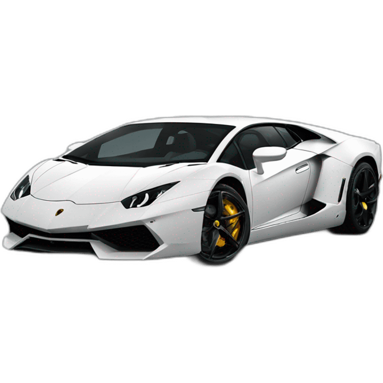 Lamborghini aventadoor emoji