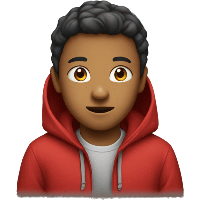 magui in a red hoodie emoji