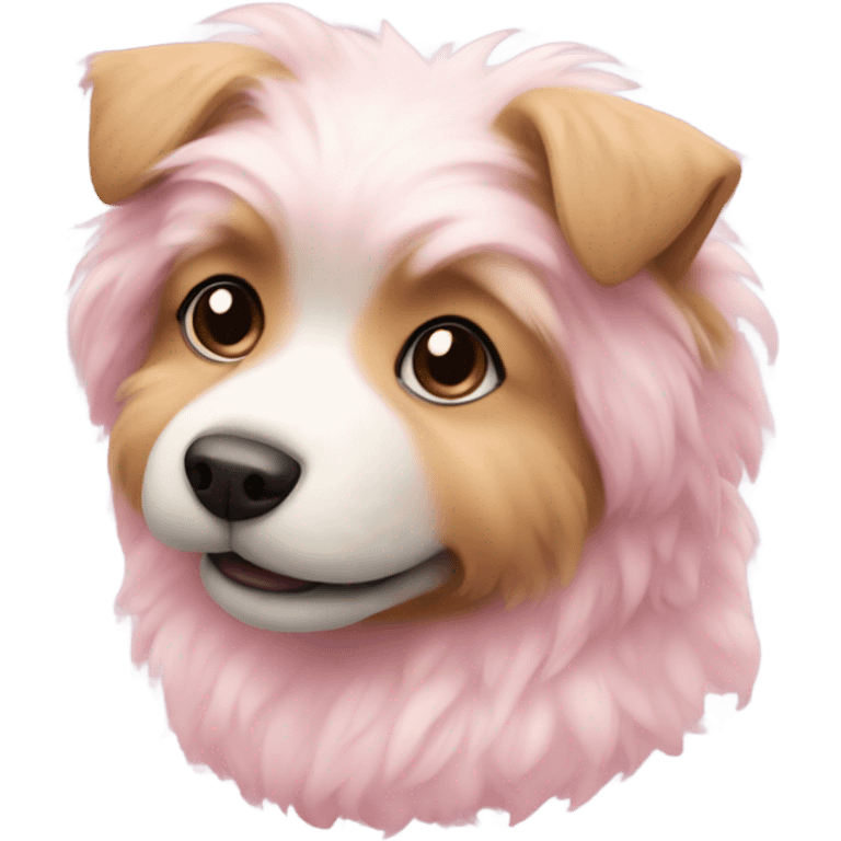 pink doggy emoji