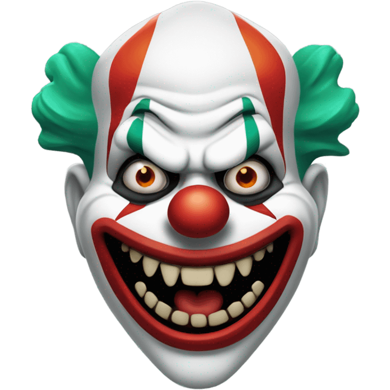 clown evil  faces  emoji