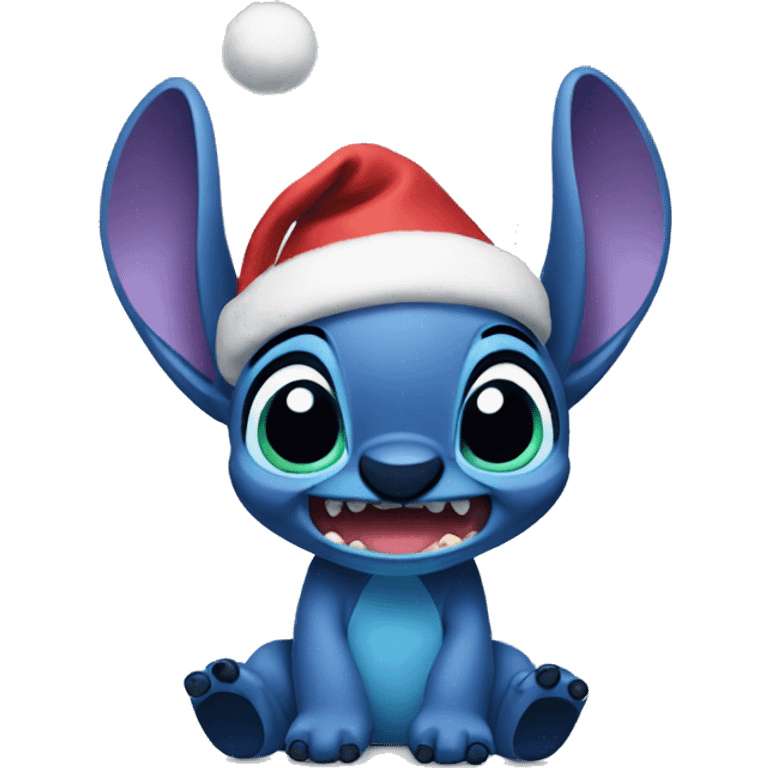 Stitch Christmas  emoji