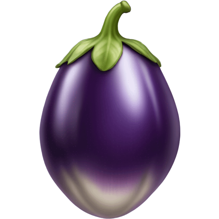 Eggplant dripping withe liquid  emoji