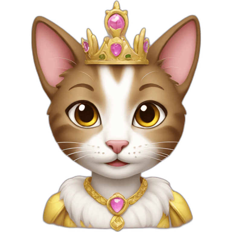 cat princess emoji