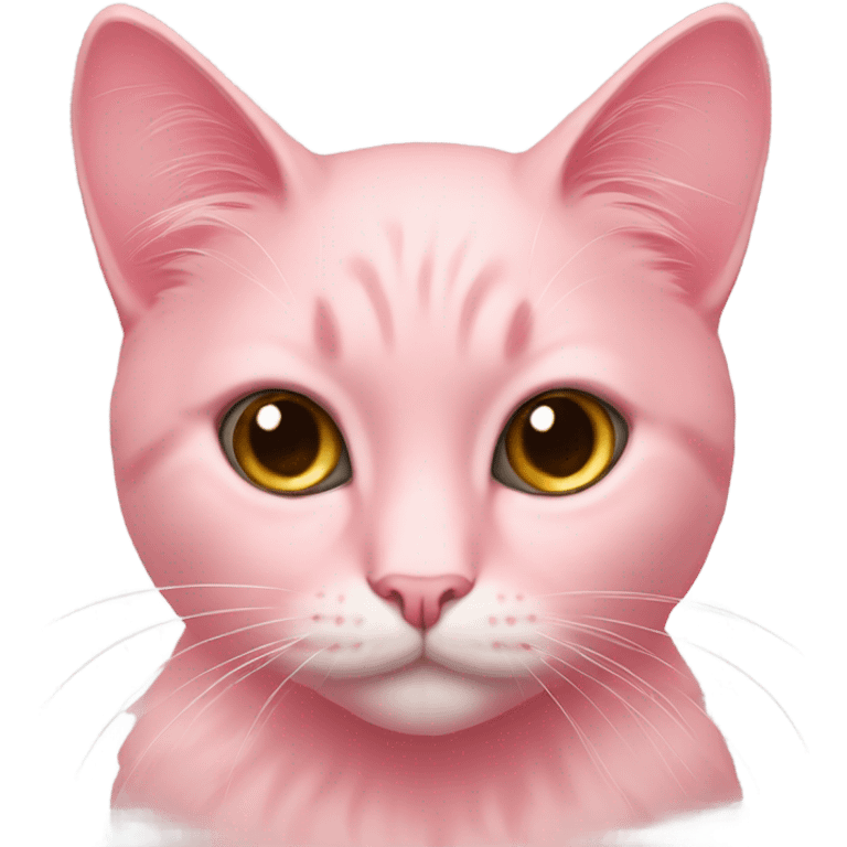 rosé pink cat emoji