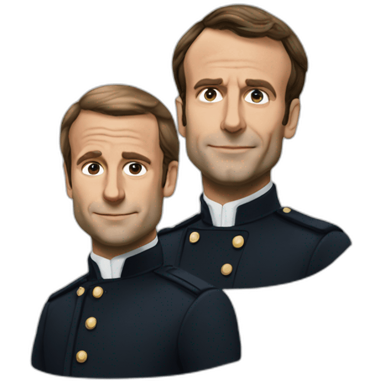 Macron and Macron  emoji