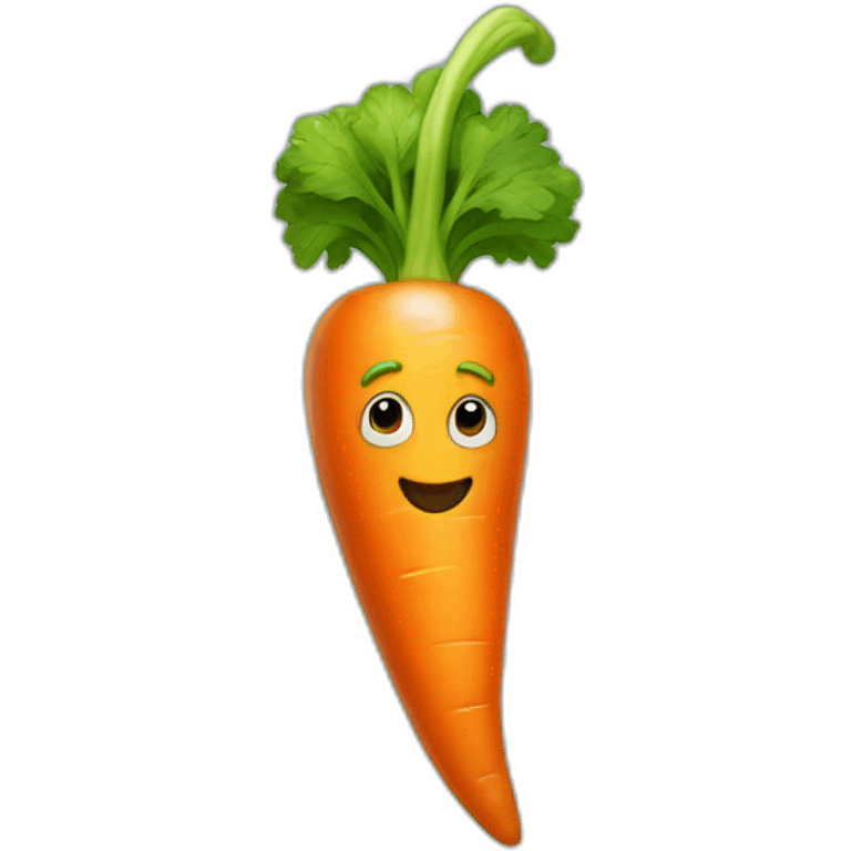 mistic carrot number 1 emoji