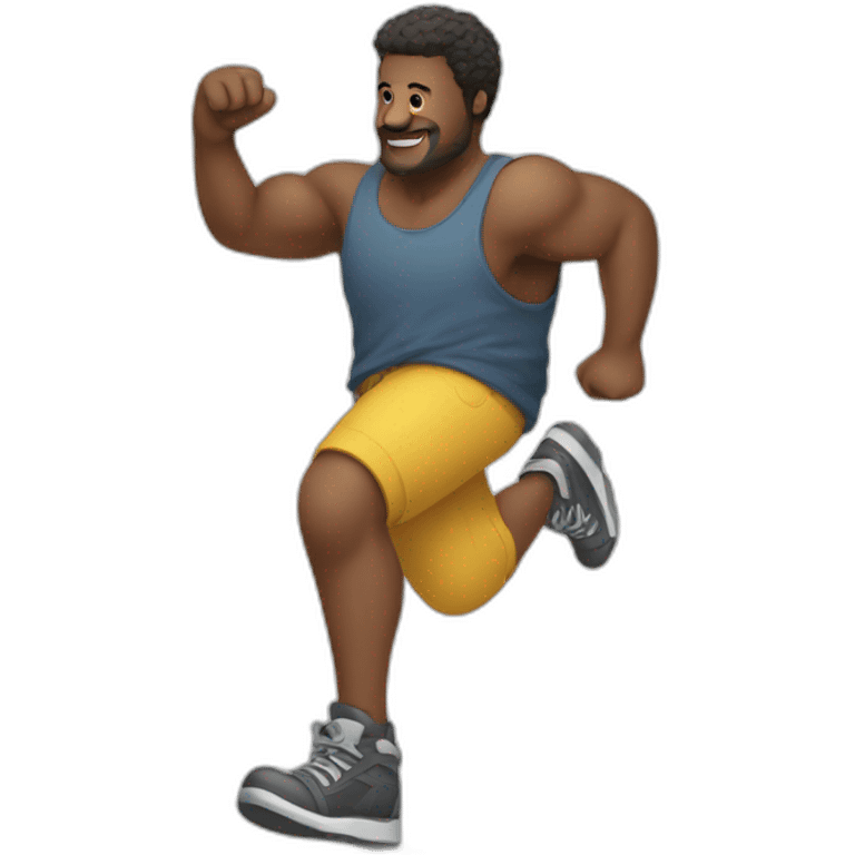 big stepper emoji