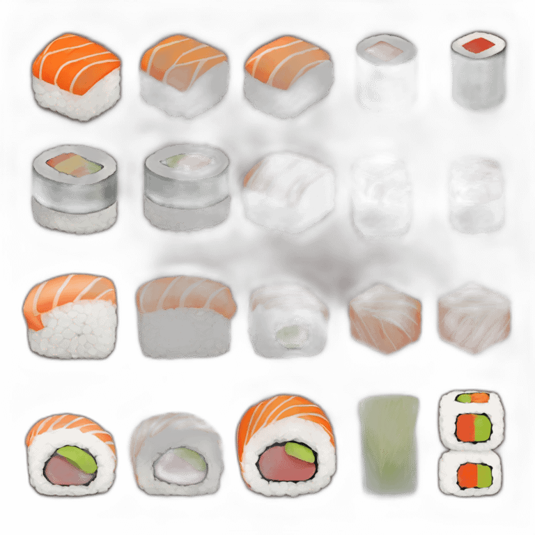 sushi set emoji