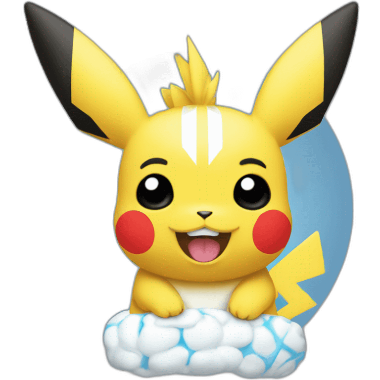 Pikatchu-supporter-olympique-Marseille emoji