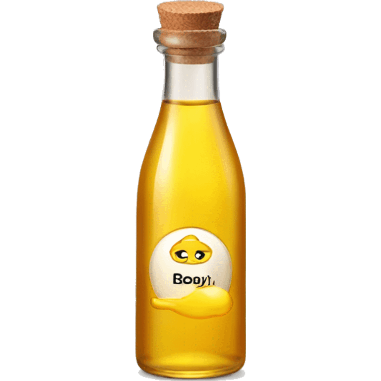 A bottle of babby oil emoji