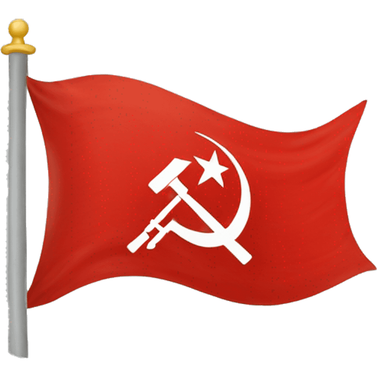 Drapeau communiste soviétique emoji