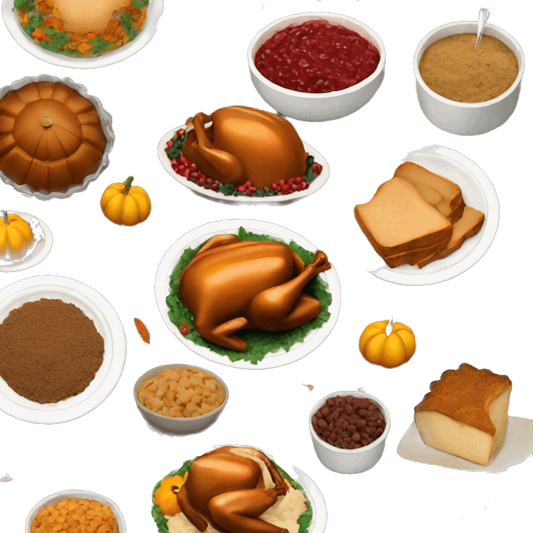 thanksgiving food emoji