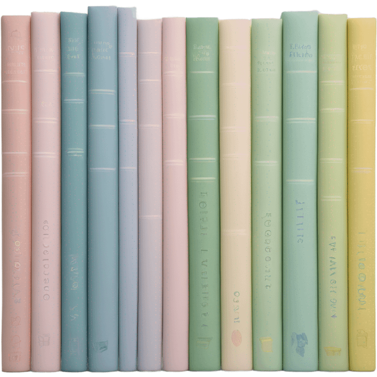 pastel book emoji