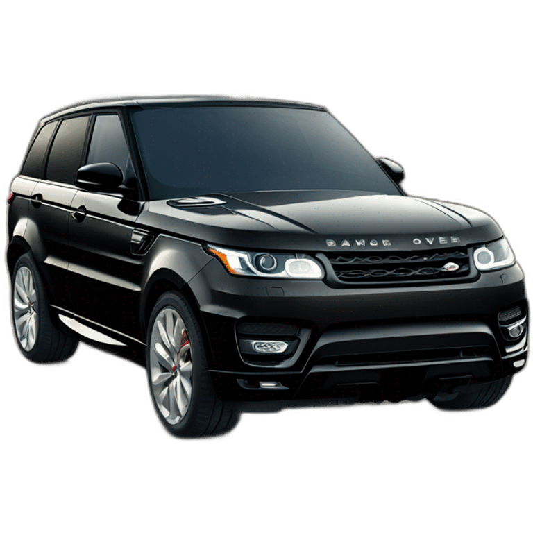 RANGE ROVER SPORT black emoji