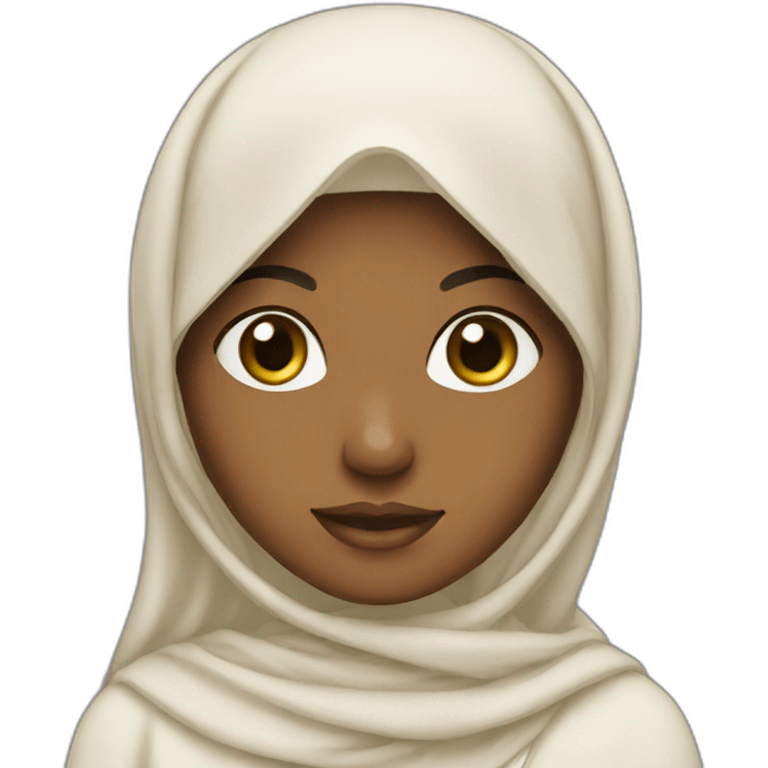 a princess with a hijab emoji