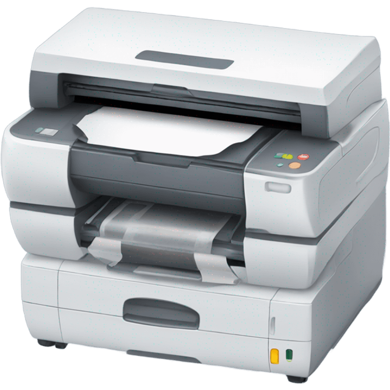 Large printer emoji