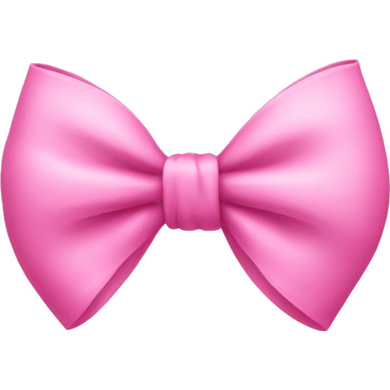 Pink cute bow  emoji