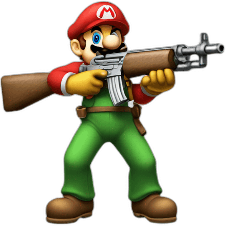 machine-gun-mario emoji