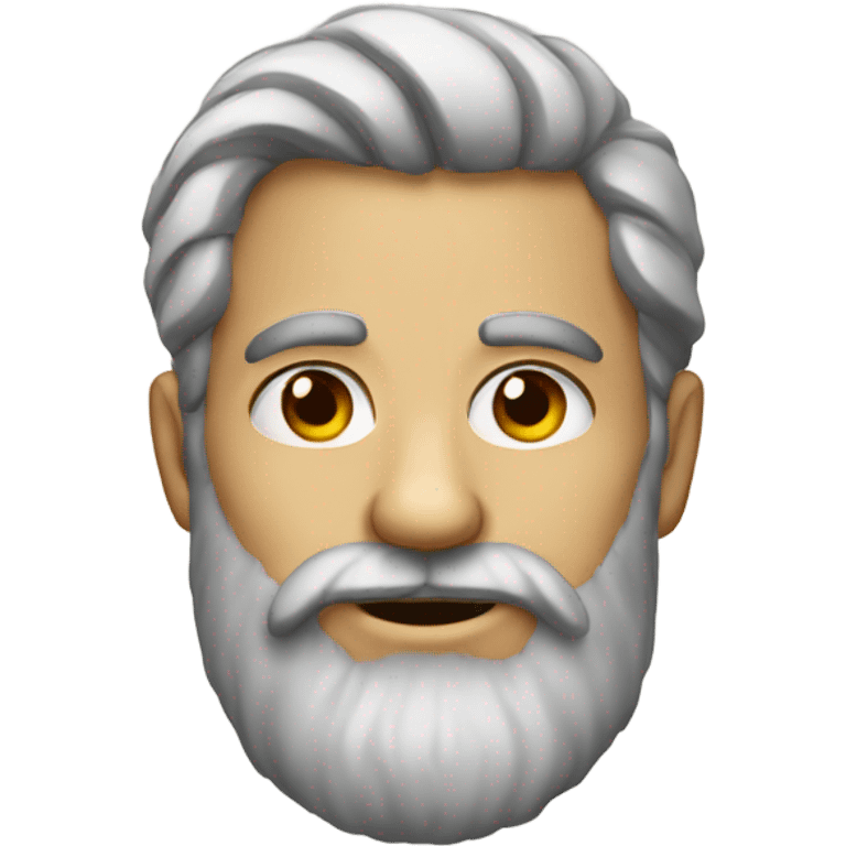 portrait of a bearded man emoji