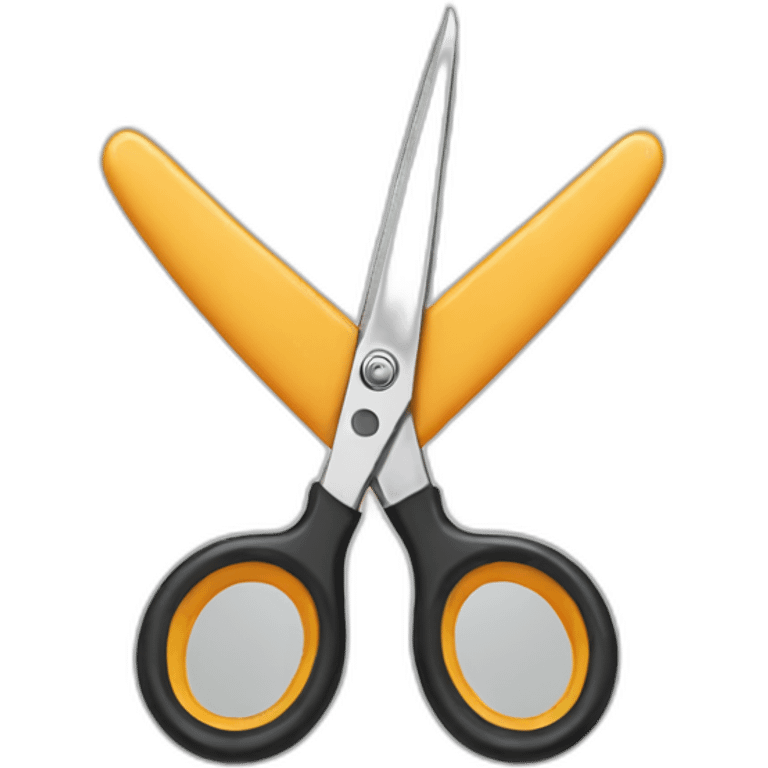 barber scissors emoji