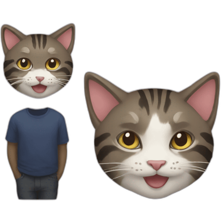 Cat+san emoji