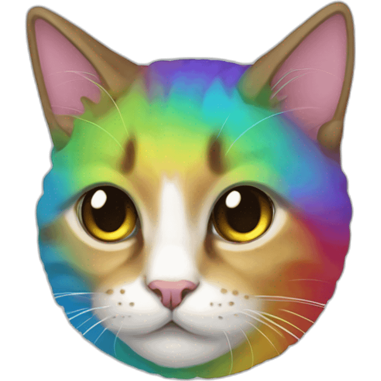 Raimbow Cat emoji